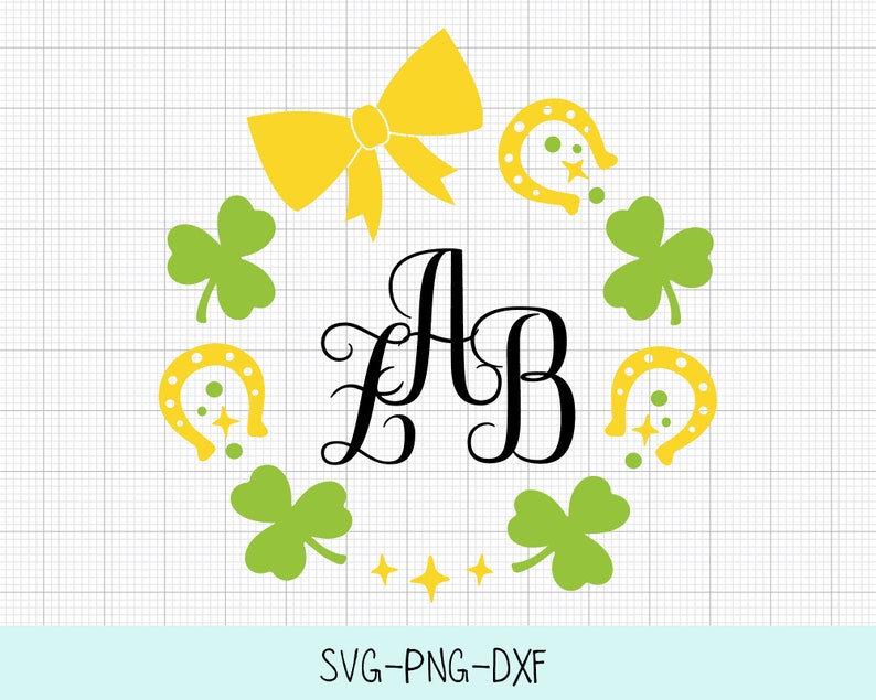 Download Monogram Svg Patrick Monogram Svg Shamrock Svg Cricut Files St Patrick S Day Svg Lucky Horseshoe Svg Clip Art Art Collectibles Deshpandefoundationindia Org