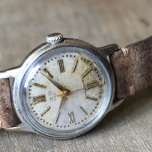 Vintage Glashütte Men’s Watch – 1950s German Mechanical Dress Timepiece – Classic Hand-Wound