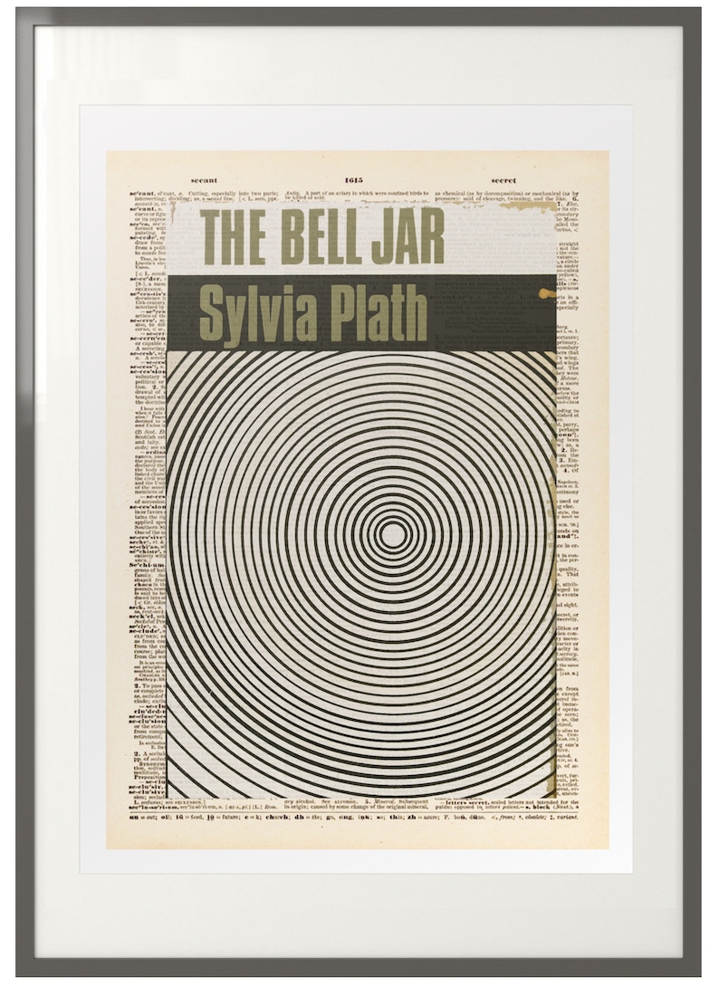 The Bell Jar by Sylvia Plath 1st Edition Cover 1963 Etsy