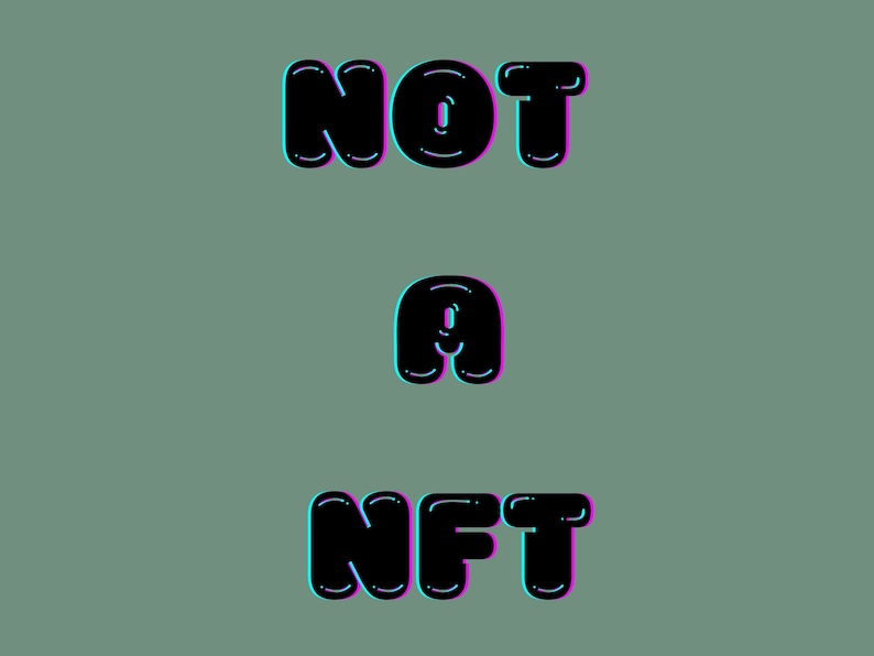discount with high quality Not a NFT Entrepreneur