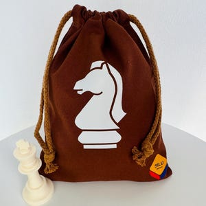 Heavy Duty Canvas Chess Bag - Designed by SILU Games