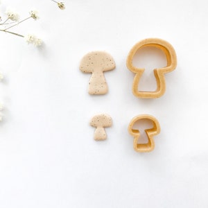 Polymer clay cutter cutter Polymer clay cutter • Mushroom cutter • Autumn cutter • Fall cutters • Cutter for earrings •