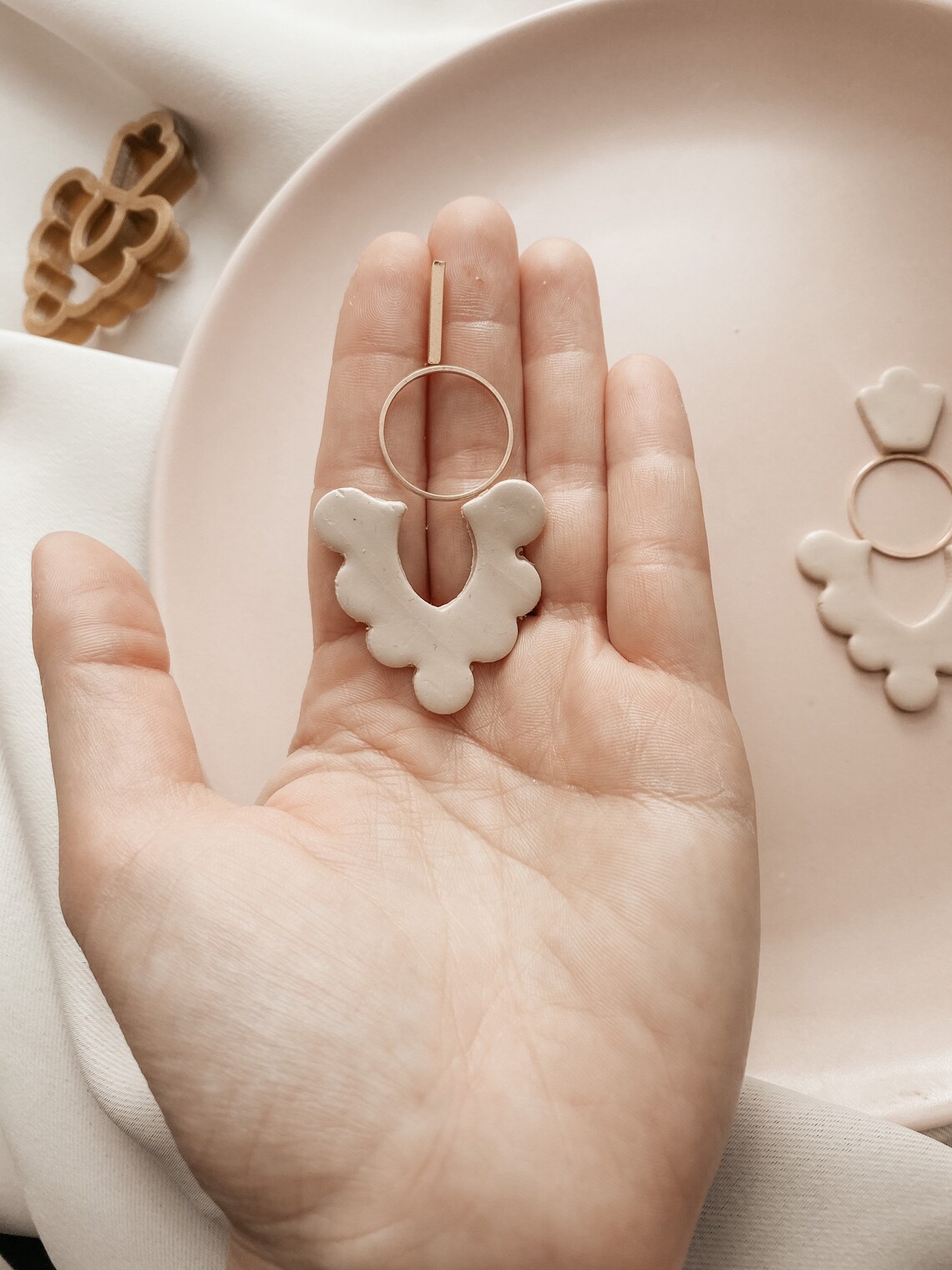 Polymer clay cutter Flower cutter Scallop cutter Double Etsy