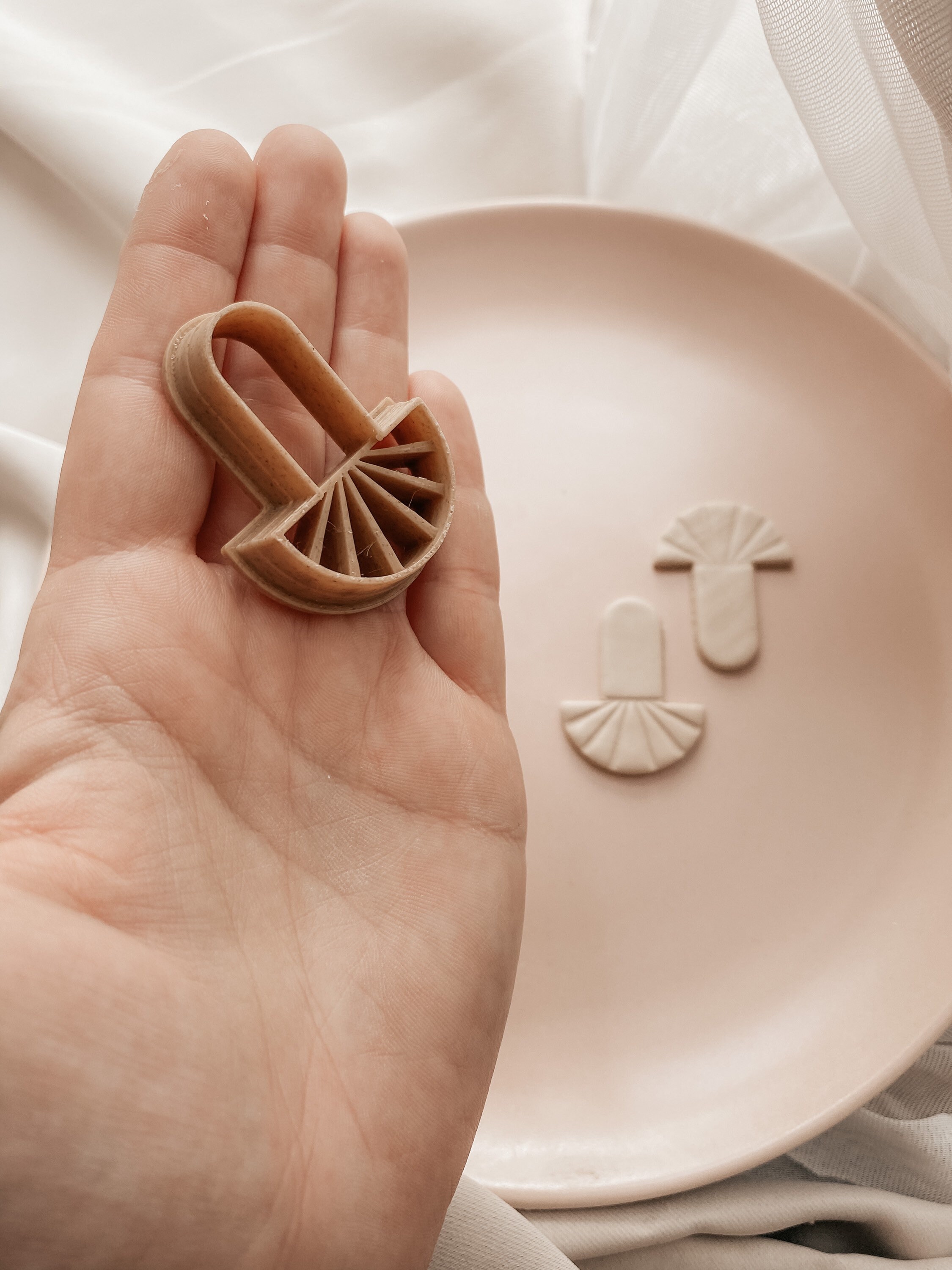 embossed clay cutters