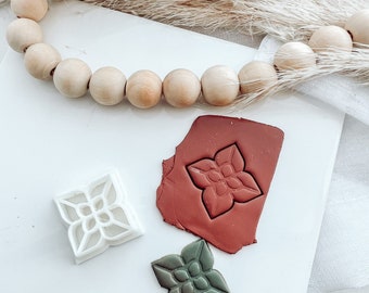 Polymer clay cutter cutter Polymer geometric ornament  shape cutter Embossed cutter Polymer clay shape cutter for polymer clay earrings