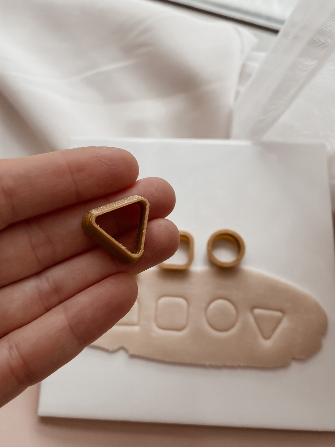 Polymer clay cutter Stud cutter Cutters set Set of 4 Etsy