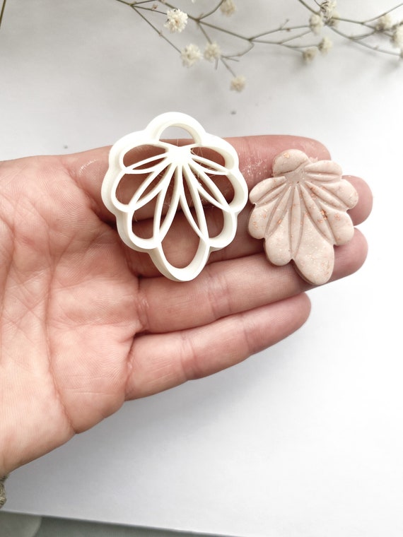 Polymer Clay Cutter Cutter Set of 7 Embossing Stamps Botanical Stamps Polymer  Clay Stamps Jewellery Making Jewellery Supplies 