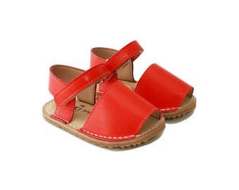 Baby Avarca Sandals - Orange