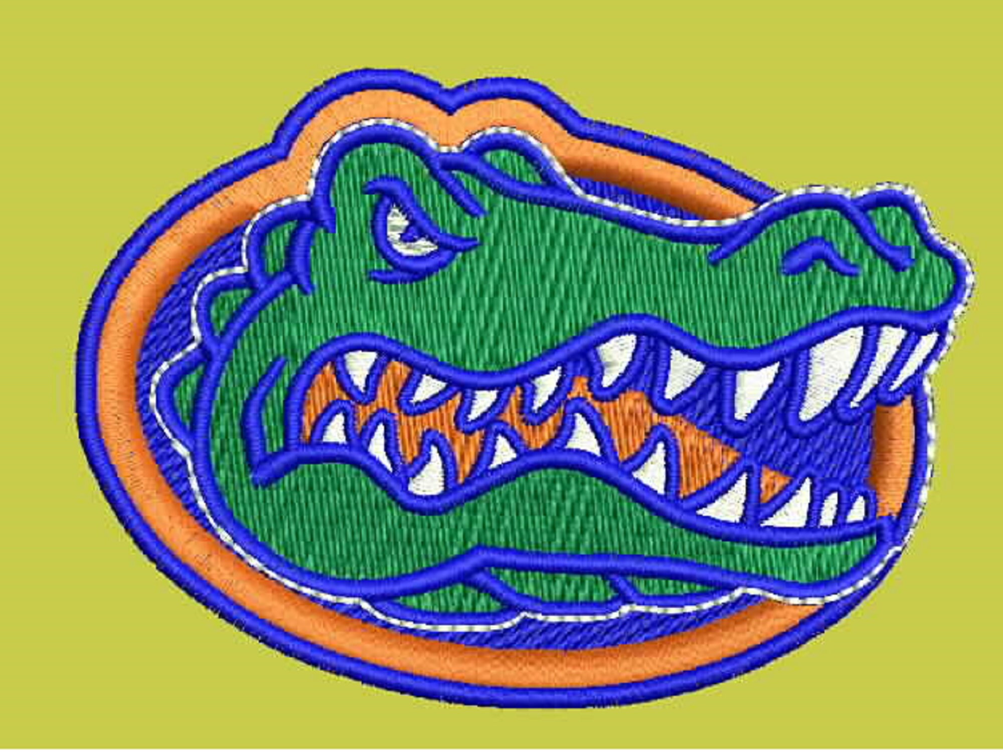 Florida Gators College Football Embroidery Design File 3 5 Cm Etsy Florida Gators College Football Embroidery Design File 3 5 Cm Etsy
