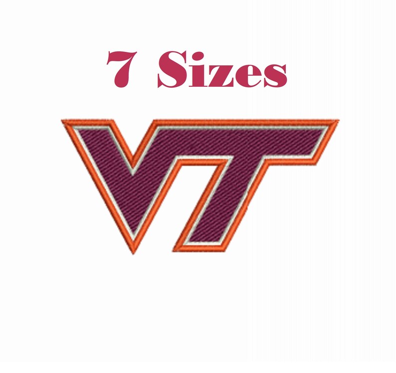 Virginia tech ncaa basketball embroidery design file 7 sizes etsy Virginia tech ncaa basketball embroidery design file 7 sizes etsy