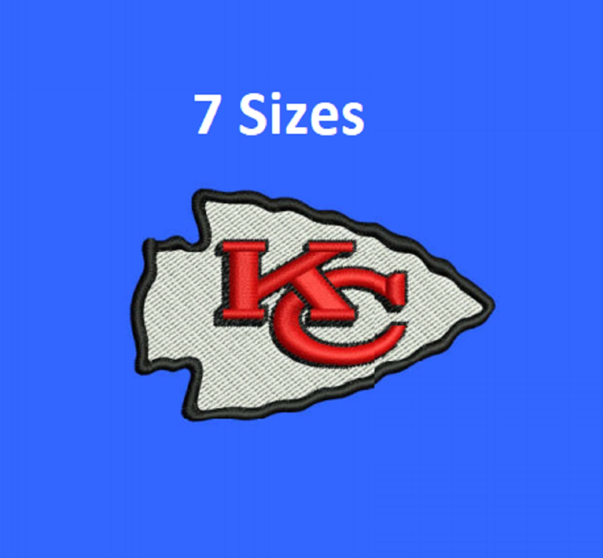Kansas City Chiefs Team NFL Logo Digital Embroidery Design | Etsy