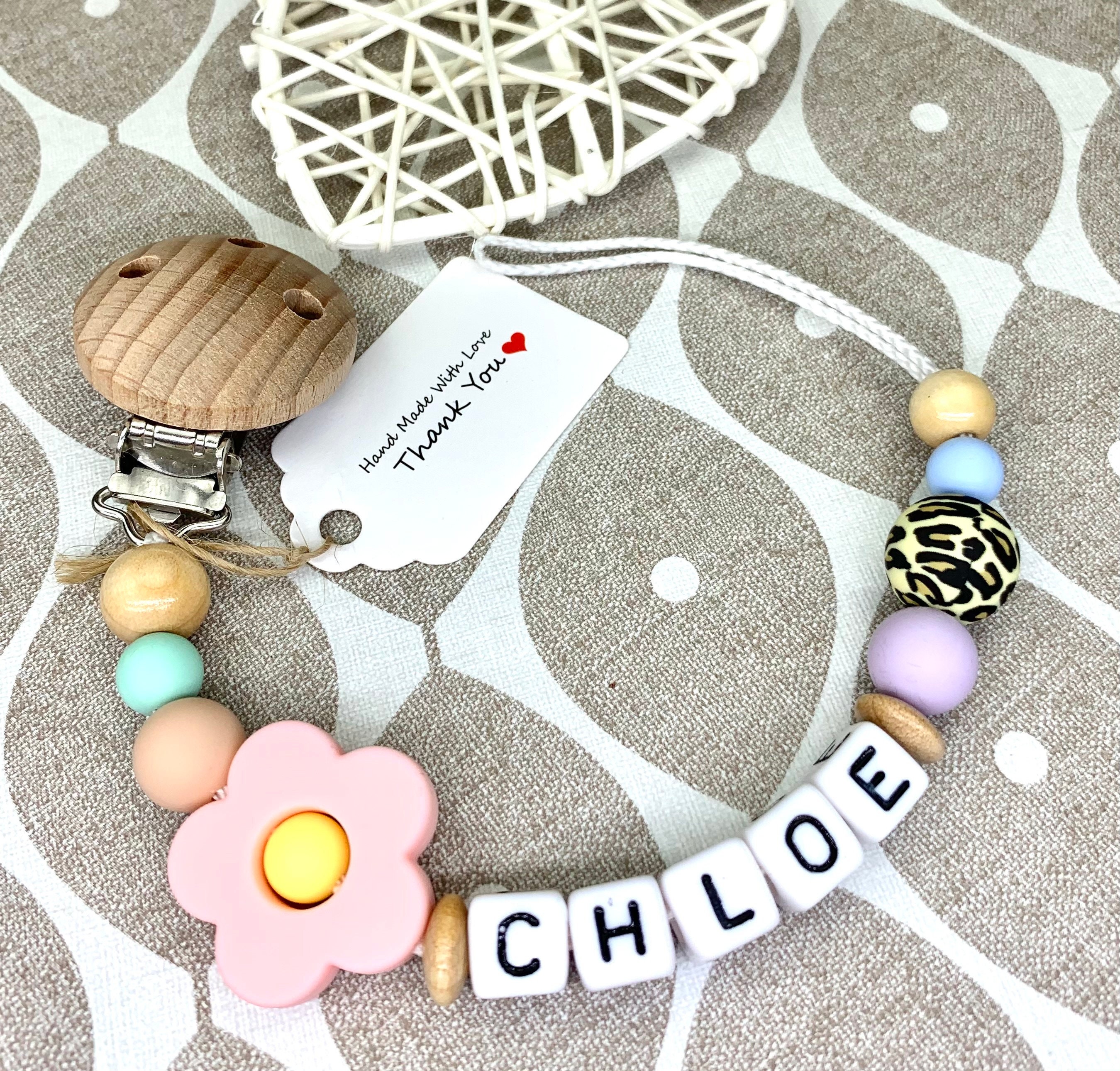 SOOTHER PACIFIER PERSONALISED DUMMY CLIP PERFECT CHRISTENING GIFT BUY 2 GET 3 