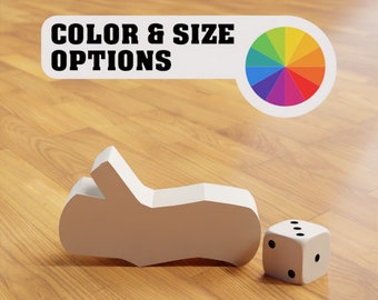 Meeple aus Holz, Brettspielfigur