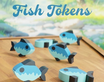 Fish Tokens, Board Game Piece