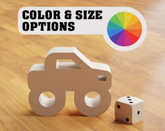 Monster truck Meeple