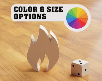 Fire Meeple, Board Game Piece