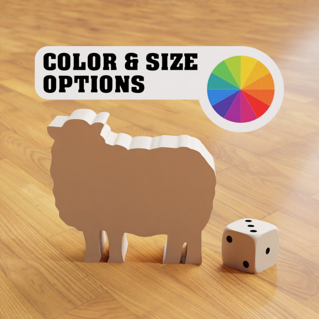 Sheep Meeple Etsy