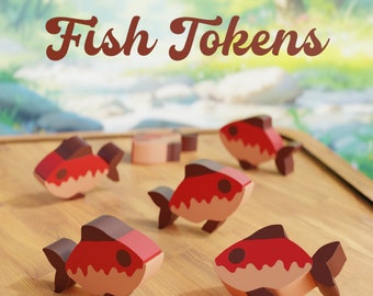 Fish Tokens, Board Game Piece
