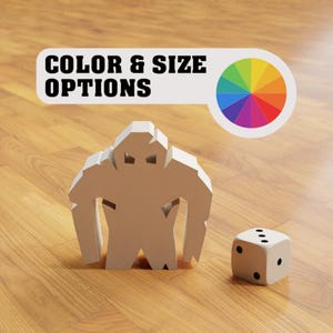 Golem Meeple, Board Game Piecee