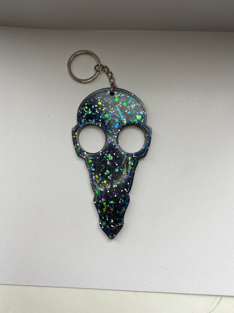 Holographic keyring woman\u2019s gift keyring men\u2019s gift bag charm keychain,