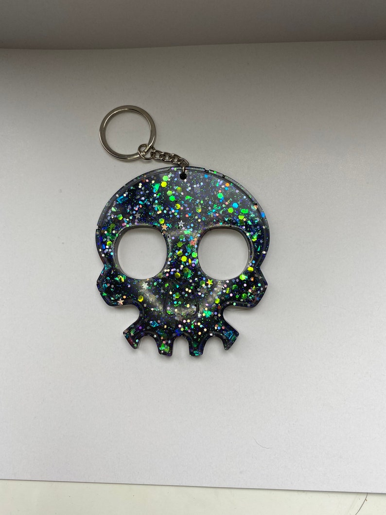Holographic keyring woman\u2019s gift keyring men\u2019s gift bag charm keychain,