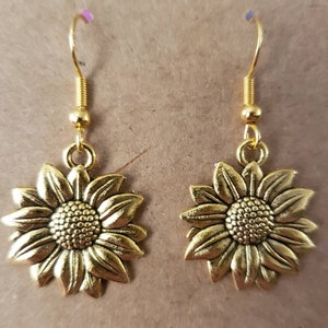 Sunflower Earrings