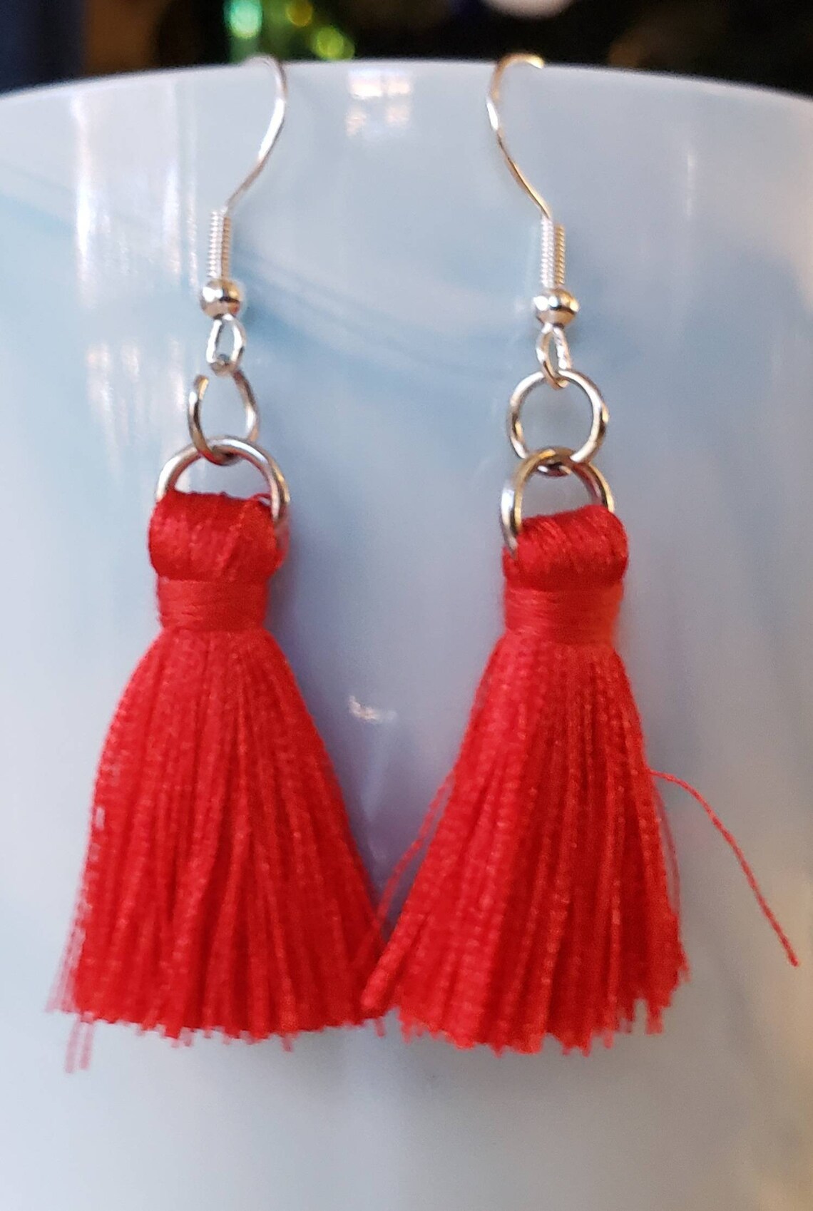 Gold Fringe Earrings Tassle Earrings Etsy