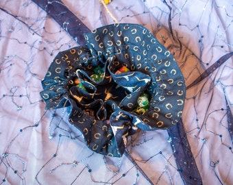 Cowboy Dice Bag with Pockets // Handmade Dice Bag