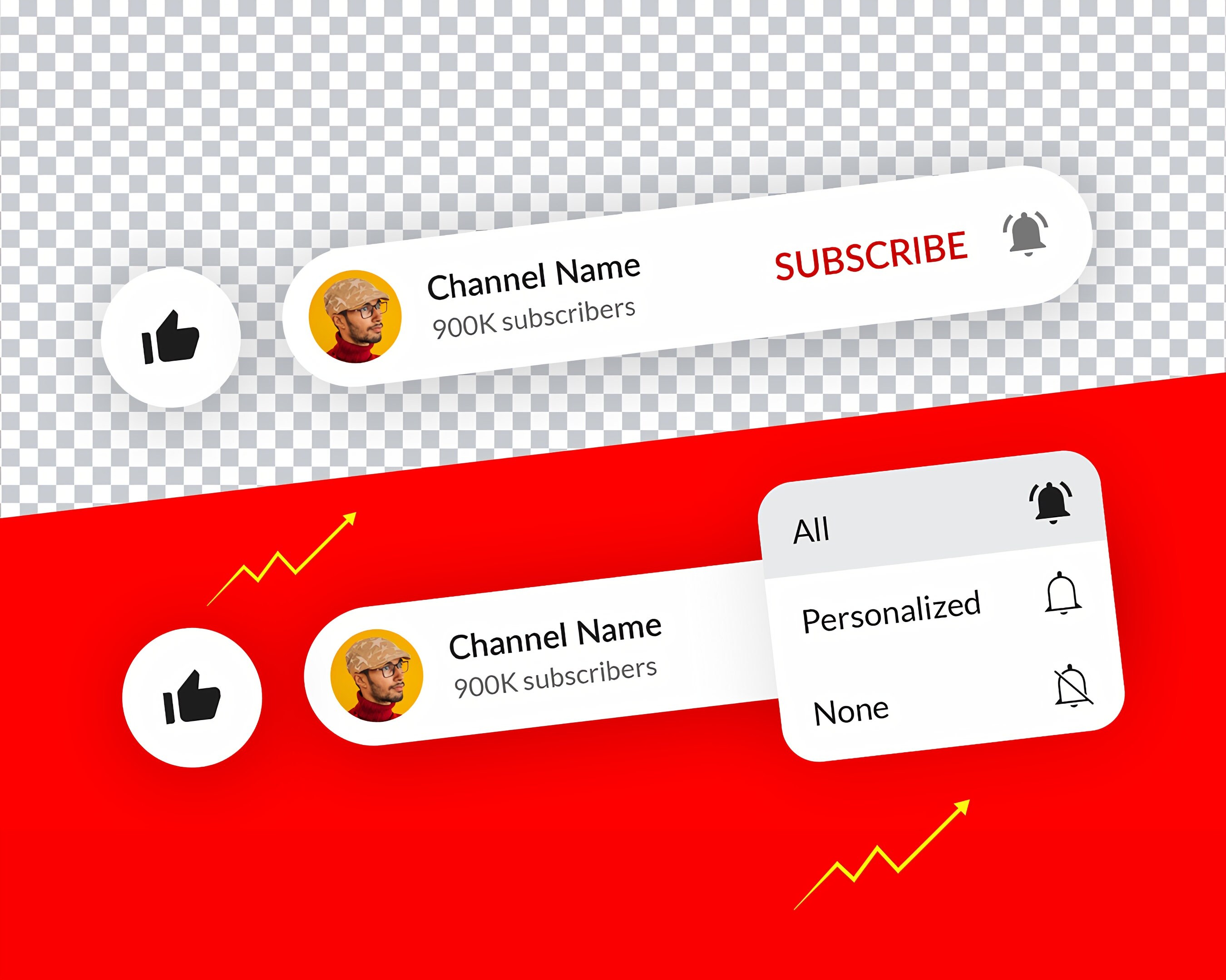 Youtube Subscribe Animation - Etsy Youtube Subscribe Animation - Etsy