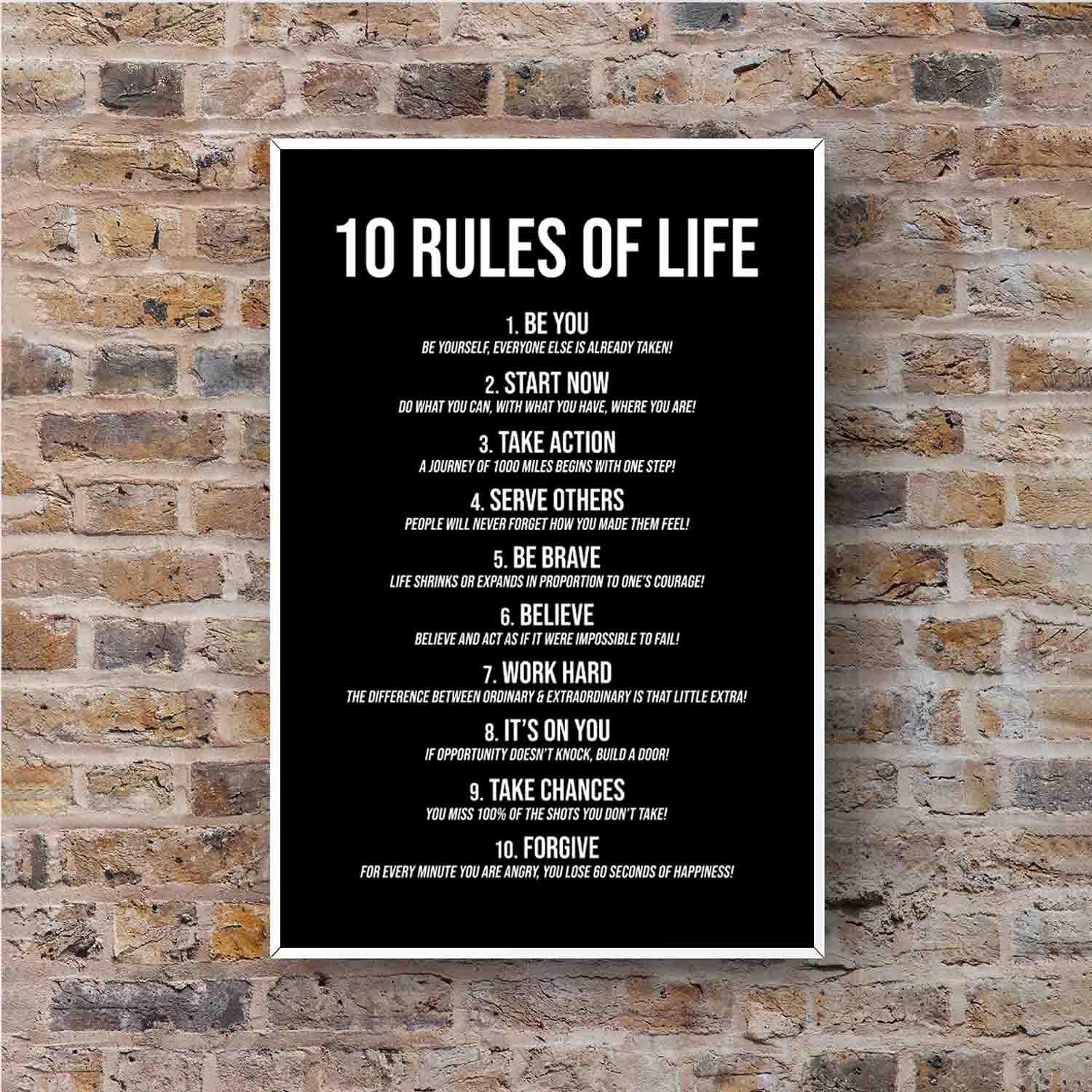 GRAPHIC: 10 Rules to Be Happy in Your Life!