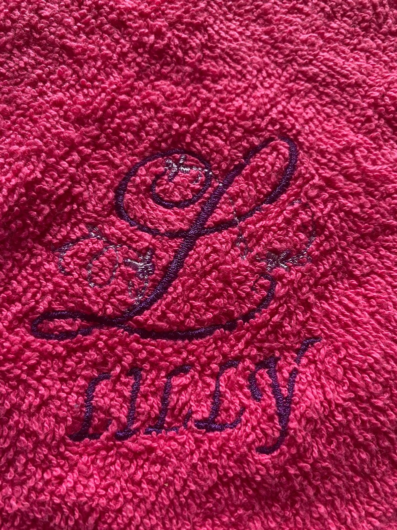 Personalised Flannel / Face cloth Etsy