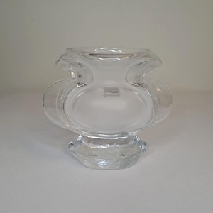 Vintage SEA of Sweden Glasbruk Art Glass Vase by Bjorn Ramel – Swedish Design Masterpiece