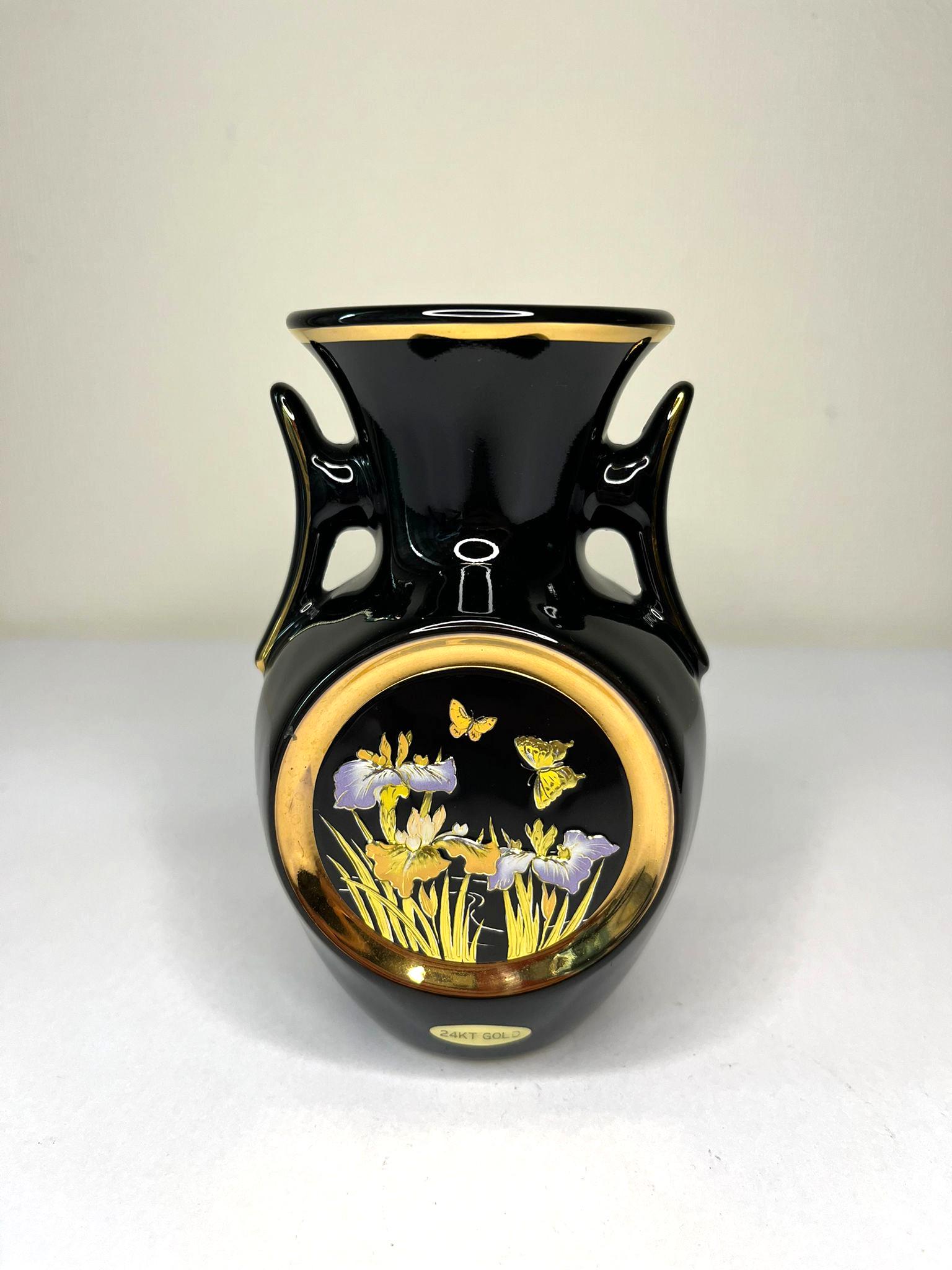 Chokin art 24kt gold vase - Etsy 日本