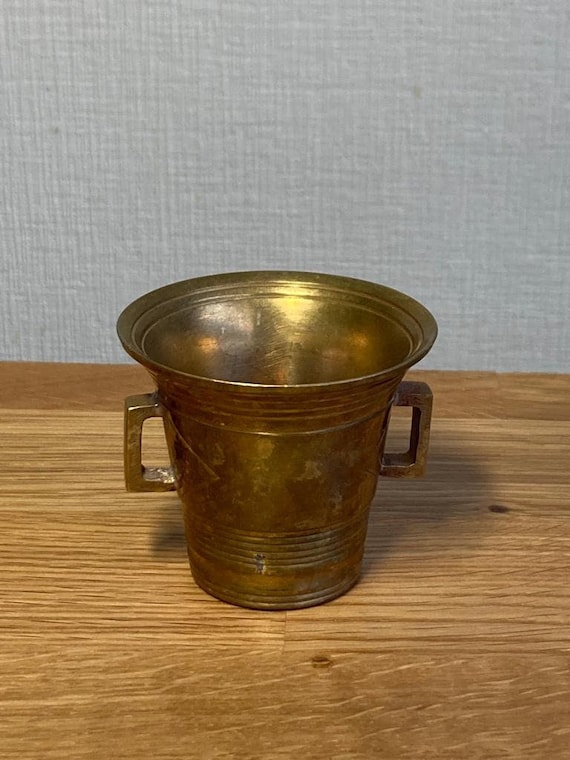 アンティーク イスラム錫 鍍金銅ボウル 鉢 金銅鉢 文化遺産オンライン