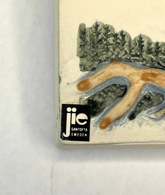 【希少】北欧　ヴィンテージ　WWF ミサゴ　ジイガントフタ ヴィンテージ Jie Gantofta スウェーデン製 セラミック製 ミサゴ