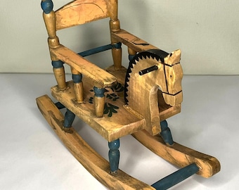 ノルウェー製のヴィンテージ木製ローズマリング手描き装飾ボウル