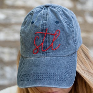 st louis cardinals navy blue hat