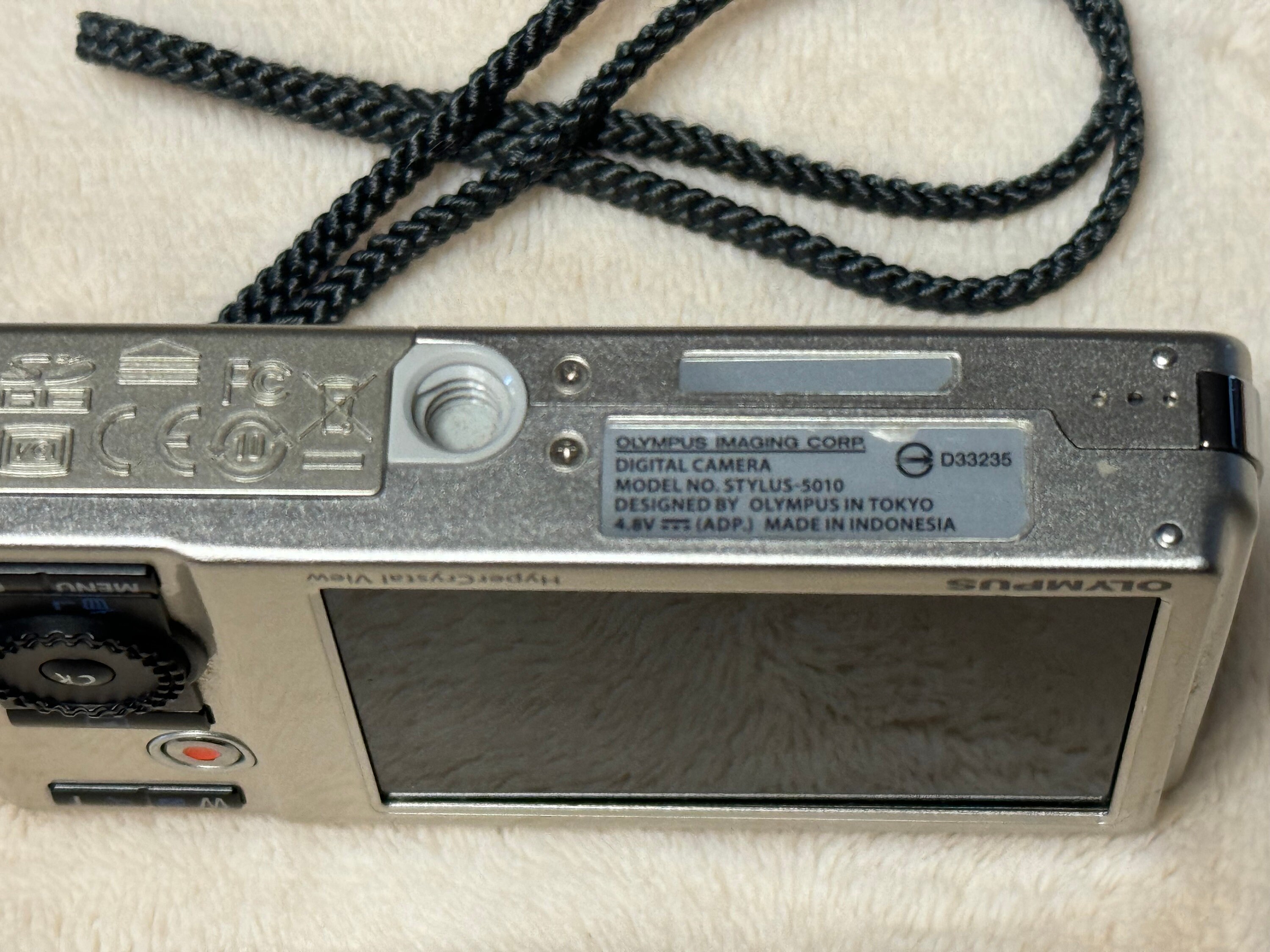 Olympus Stylus 5010 14 Megapixel Compact Camera - Titanium - Etsy