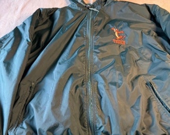 VINTAGE DISNEY ブルゾン Vintage the Disney Store Tigger Green Full Zip Embroidered