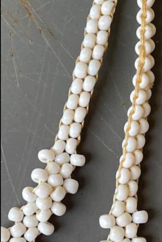 Native American beaded medallion - image 5