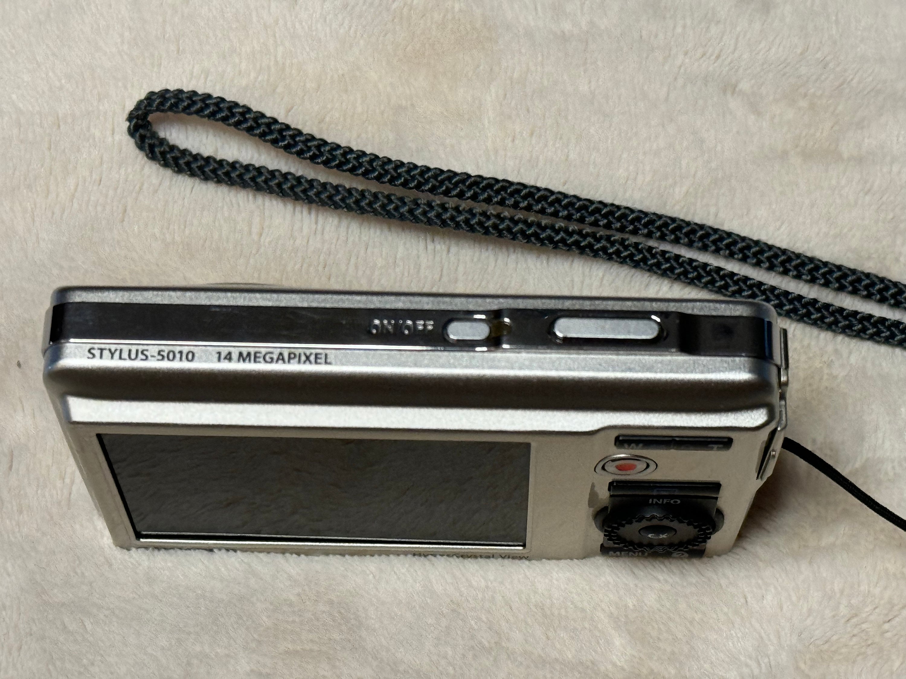 Olympus Stylus 5010 14 Megapixel Compact Camera - Titanium - Etsy