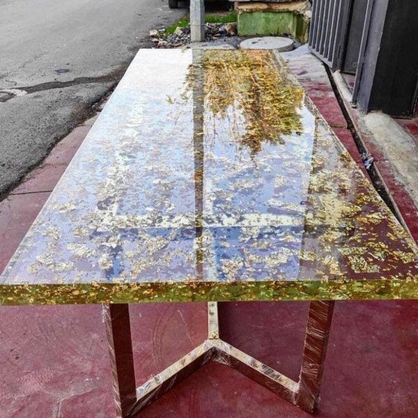 Gold End Table Legs Etsy