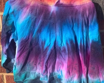 Bluza z kapturem dla dorosłych Tie Dye