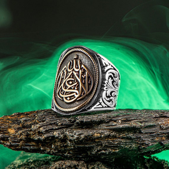 Buy Arabic Archer Thumb Silver Ring , Gift Ring for Muslim , Islamic Archer  Thumb Silver Ring , Mens Handmade Silver Ring , Gift Ring for Men Online in  India - Etsy
