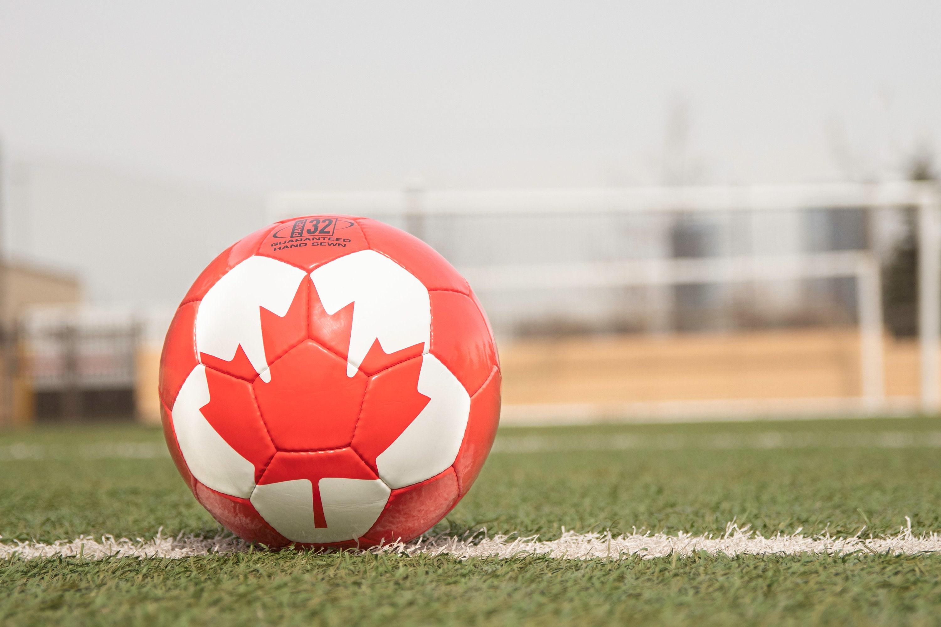 Canada Flag Printed soccerball Etsy