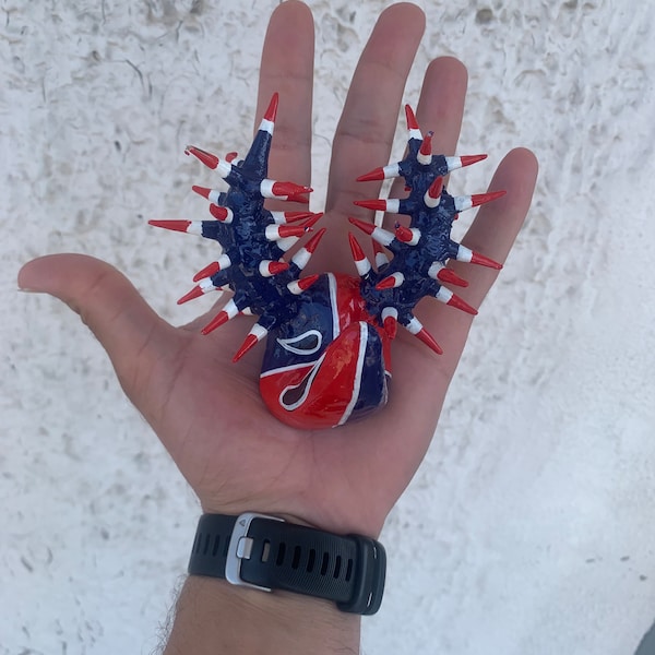 Mini Carnival Mask - Diablo Cojuelo - Dominican Republic