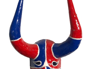 Mini Carnival Mask 7.5” - Dominican Republic - Souvenir