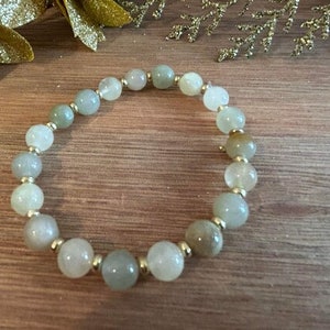 Jadeite beaded bracelet