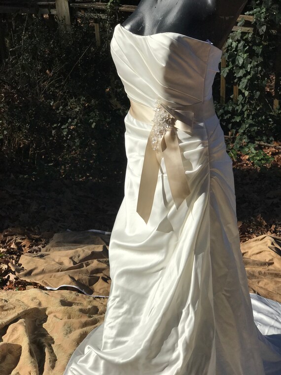 Ivory/Champagne Wedding Gown