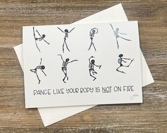 Skeleton Dance | Dance like your body is not on fire | Chronic pain
